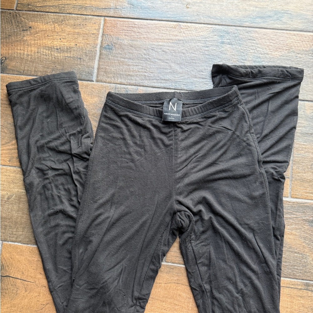 Naked Wardrobe Black Leggings